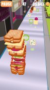 Sandwich Runner 3D Game screenshot 2