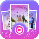 Slideshow Maker-Photo Video maker with music Icon