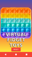 Pop It Fidget Toys Anti-Estresse Jogo Calmante screenshot 1