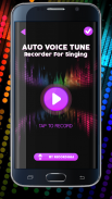 Auto Voice Tune Gravador De Voz Para Cantar screenshot 1
