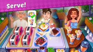 Crazy My Cafe Shop Star - Chef Cooking Games 2020 screenshot 7