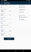 Heat Energy Calculator screenshot 1
