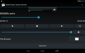 Media Player Classic Remote screenshot 1