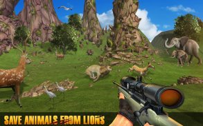 Lion Sniper Hunting Game - Safari Animals Hunter screenshot 0