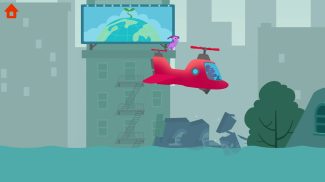 Dinosaur Helicopter - for kids screenshot 9