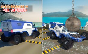 Deadly Car Crash Engine Damage: Speed Bump Race 18 screenshot 0