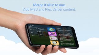 Snapp – IPTV Free, Plex Media & M3U Player screenshot 1