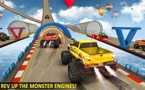 Ramp Monster Truck Stunts:New Racing Games screenshot 7