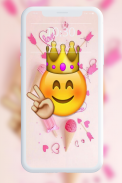 พื้นหลัง Emoji 😍 😝 😷 😎 😱 screenshot 2