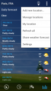 ساعت شفاف و آب و هوا screenshot 10