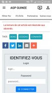 AGP Agence Guinéenne de Presse screenshot 1