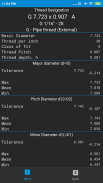 G - Pipe cylindrical thread (tolerance) screenshot 1