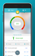 Weight tracker, BMI Calculator screenshot 1