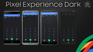 Pixel Experience Theme Dark for LG G7 screenshot 3