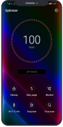 Neon black theme for Huawei screenshot 0