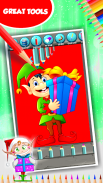 Xmas Elf Coloring Book screenshot 4