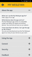 My Wesleyan App screenshot 8