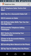 Telephone Sales Tutorial screenshot 0