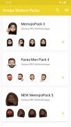 برچسب های جدید Emoji 3D WAStickerApps screenshot 6