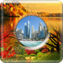 Beauty Autumn Frames Icon