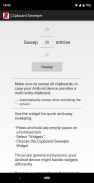 Clipboard Sweeper screenshot 0
