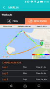 Marlin - The GPS Swim Meter screenshot 1