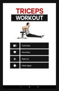 Triceps Workout - 30 Effective Triceps Exercises screenshot 3