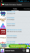 Rádio Emirados Árabes Unidos screenshot 0