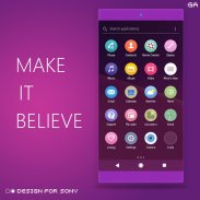 XPERIA ON™ | O Purple Theme screenshot 4