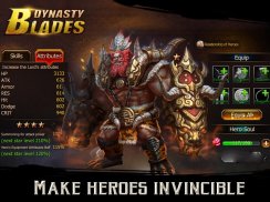 Dynasty Blades: Collect Heroes & Defeat Bosses screenshot 13