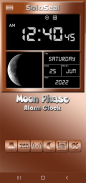 चंद्रमा चरण अलार्म घड़ी screenshot 1