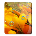 Flower Magic Real HD LWP Icon