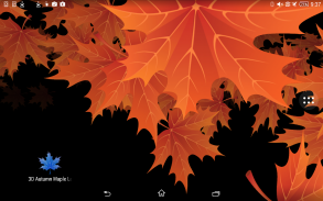 3D Herbst Ahorn-Blätter screenshot 1
