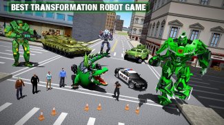 Real Robot Crocodile - Robot Transformation Game screenshot 1