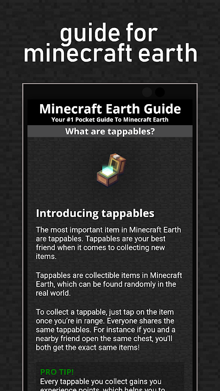 Game Tips - Minecraft Earth Edition APK for Android Download