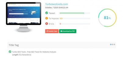 TurboSEO: SEO & ASO Tools