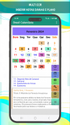 Brasil Calendário 2024 screenshot 3