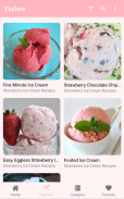 Strawberry Ice Cream Recipes ❤️ screenshot 1