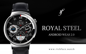 Royal Steel Watch Face screenshot 5