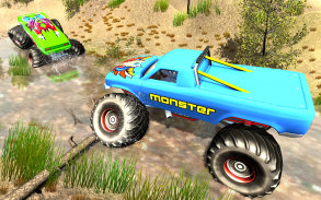 Monster Truck Game 3D Cargo Pickup Truck Game 2021 screenshot 4