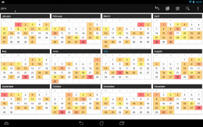 Business Calendar (달력) screenshot 18