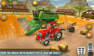 amerikan gerçek traktör organik tarım SIM 3d screenshot 5