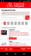 Cycling Bargains Deal Finder screenshot 1