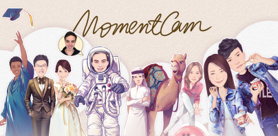 MomentCam Kartun & Stiker