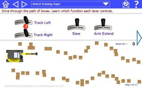 Hydraulic excavator training screenshot 0