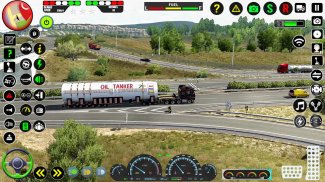 तेल टैंकर ट्रांसपोर्ट खेल: असली खेल तेल टैंकर 3 डी screenshot 1