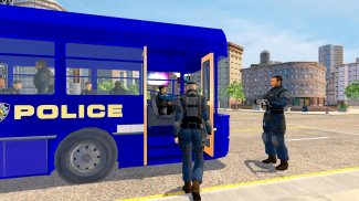 Police Bus Game: US Cops Coach screenshot 0