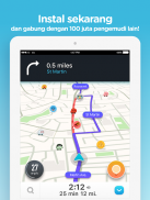 Waze - GPS & Lalu Lintas Live screenshot 9