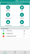 Bus Inspection Maintenance App screenshot 1