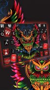 Devil Owl Keyboard Theme screenshot 1